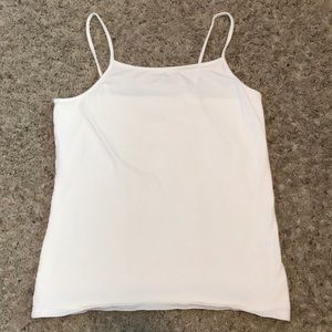 Small white tank top
